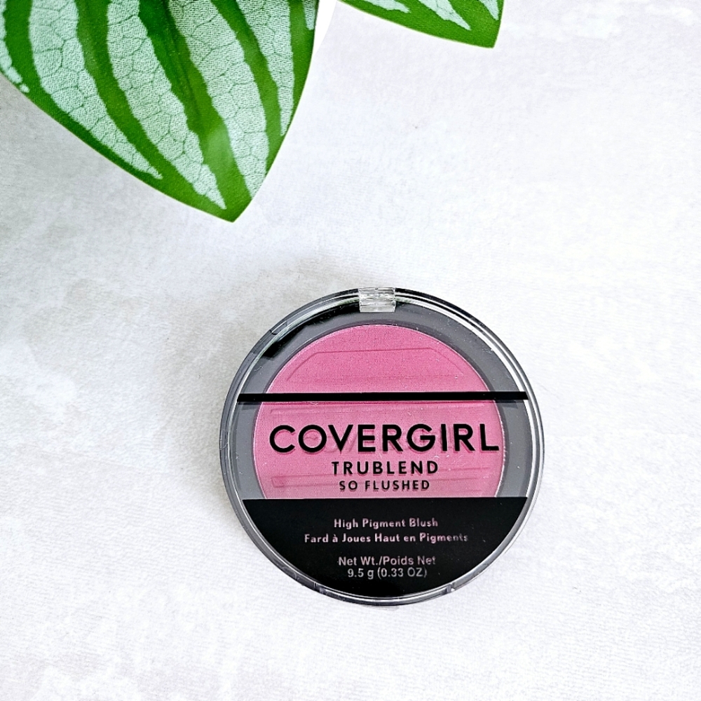 🆑️COVERGIRL Trublend Pink Temption 380 High Pigment Blush Compact
